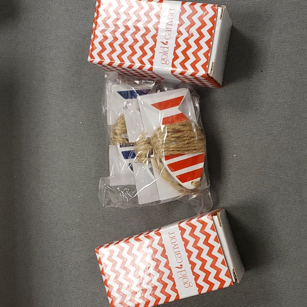 STRIPED FISH Magnatie set of 3 from Gold Canyon